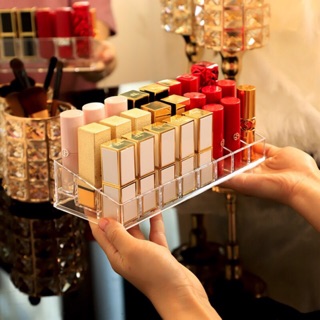 [ Loại dày ] Khay đựng son 24 ô thấp