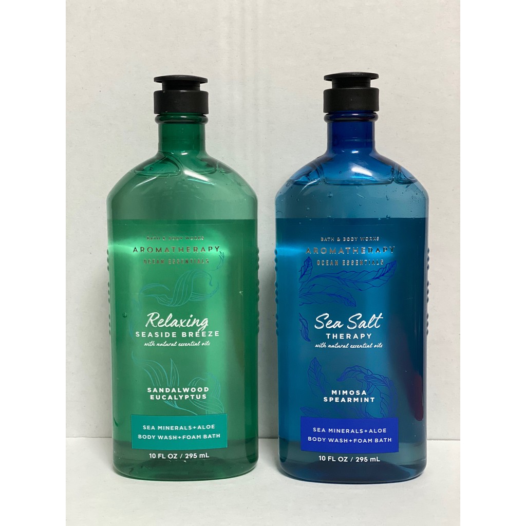 Sữa tắm tạo bọt thư giãn Bath &amp; Body Works Aromatherapy Body Wash &amp; Foam Bath 295ml