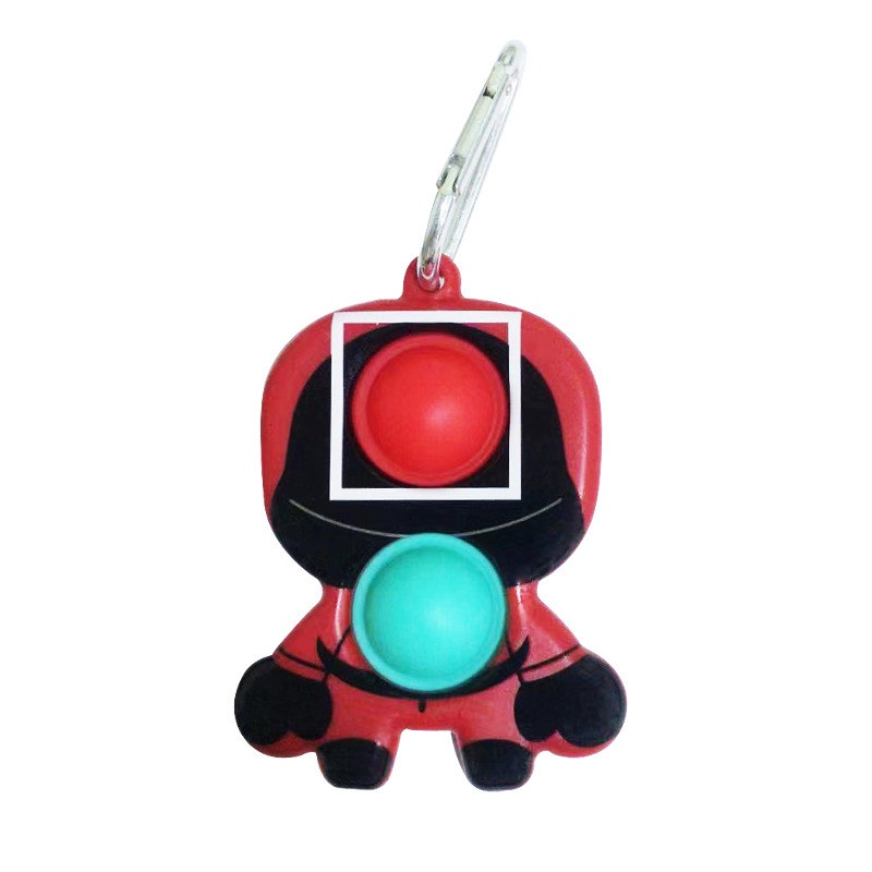 (MỚI) Con quay đồ chơi Fidget Spinner dạng móc khóa giảm stress