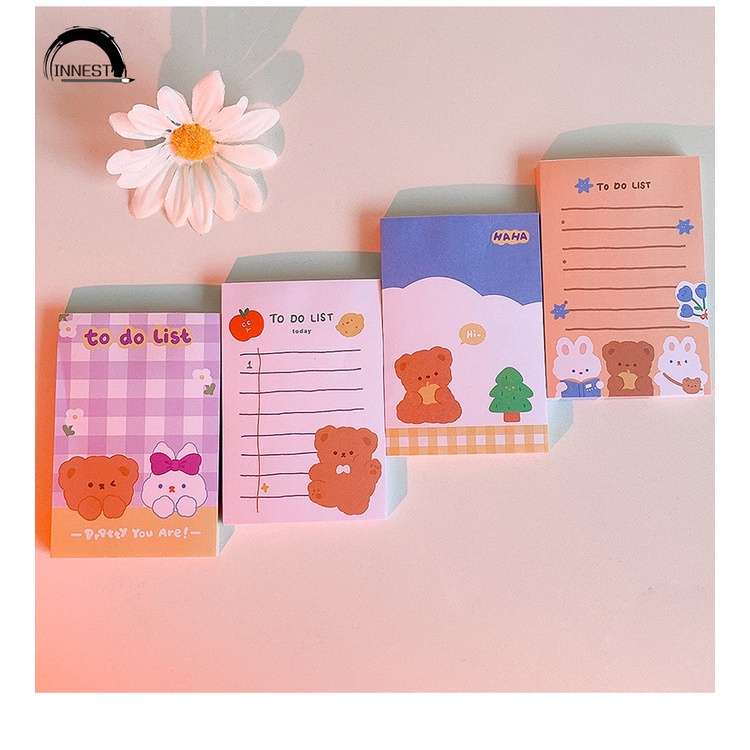 Tập Giấy Ghi Chú Hình Dáng Dễ Thương