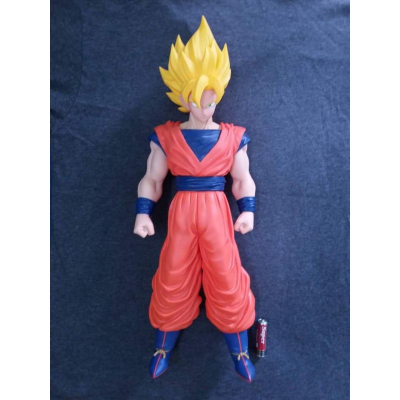 CHÍNH HÃNG Mô hình Goku SSJ Vinyl Banpresto Dragon Ball 7 viên ngọc rồng