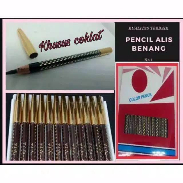 (hàng Mới Về) Bút Kẻ Lông Mày Dạng Lột Màu Nâu Chất Lượng Cao | BigBuy360 - bigbuy360.vn