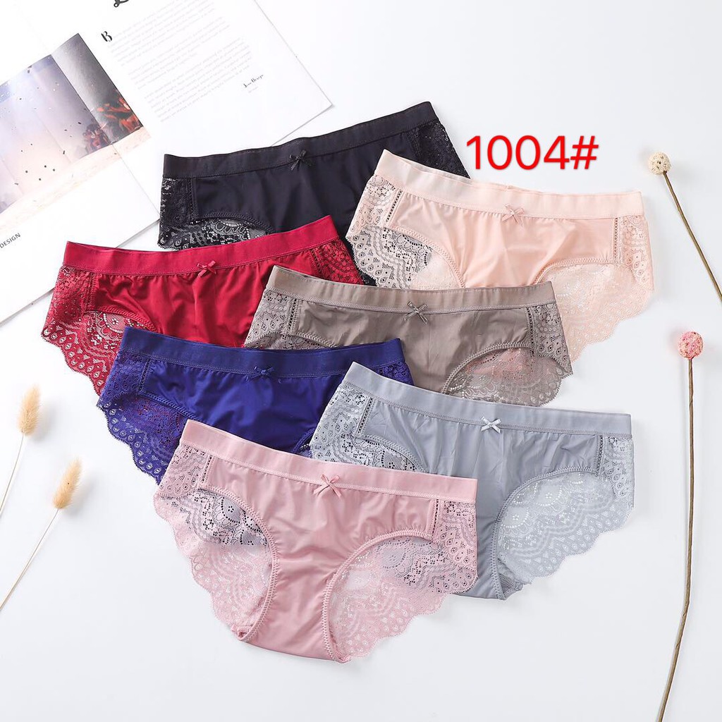 Quần lót nữ Combo 10 Quần lót ren gợi cảm 1004Chất liệu ren cao cấp,thoáng mát, thấm hút mồ hôi.