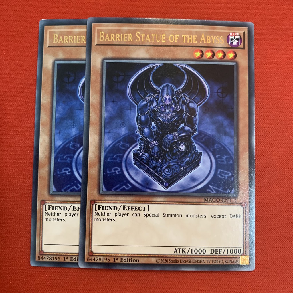 [EN][Thẻ Bài Yugioh Chính Hãng] Barrier Statue Of The Abyss