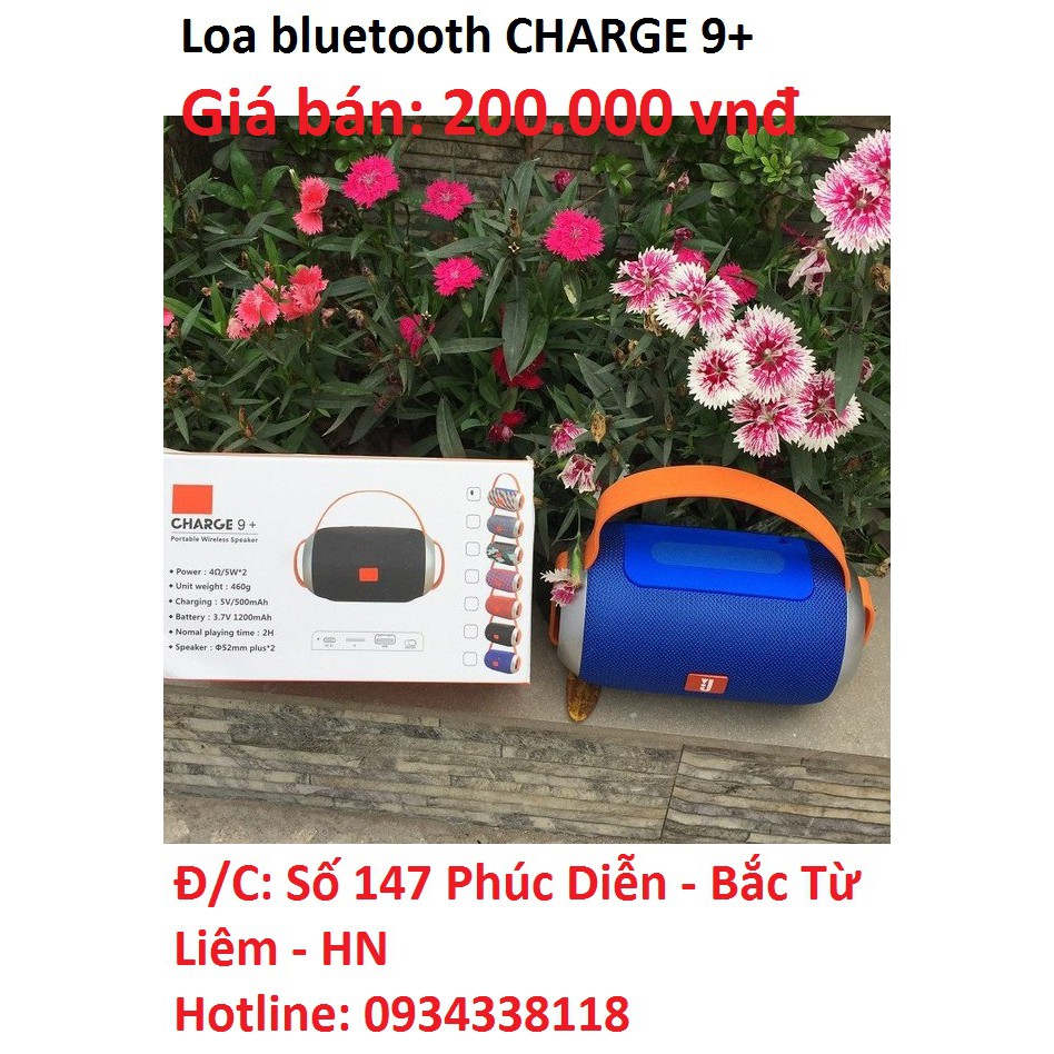 Loa bluetooth SPEAKER MINI CHARGE 9+