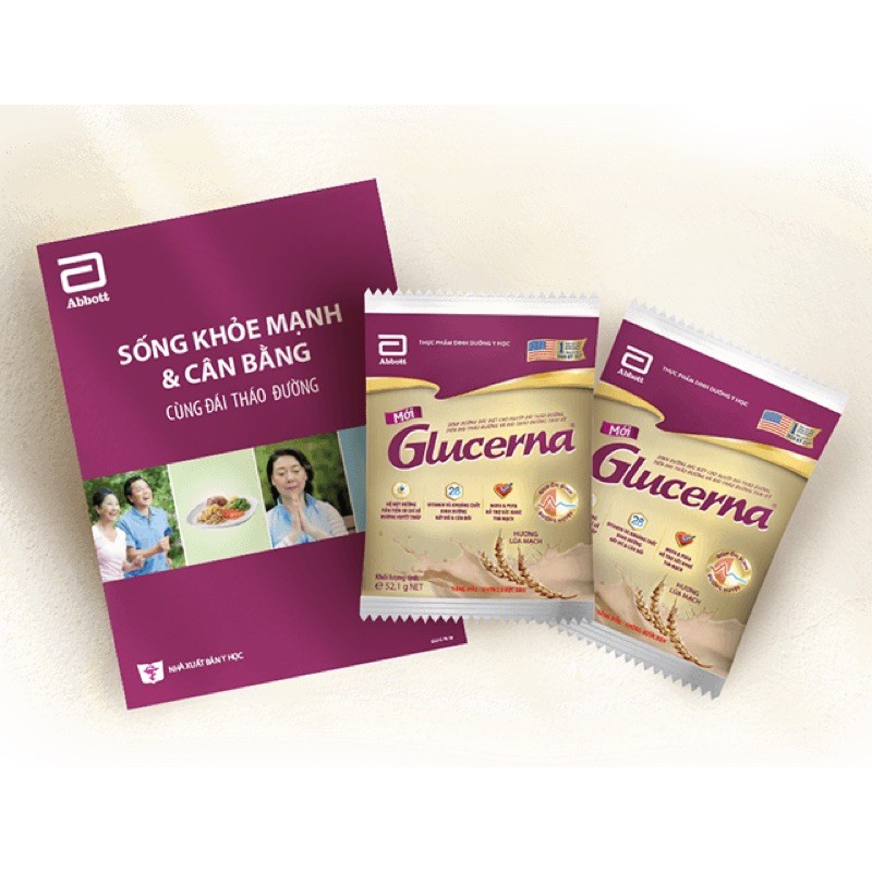 Combo 10 gói sữa bột Glucerna cho người đái tháo đường