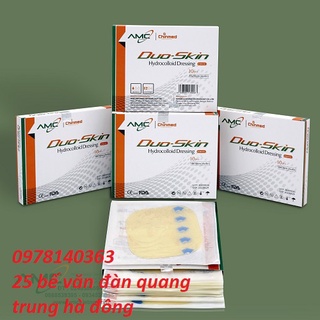 Miếng dán hút dịch chống loét DUO-SKIN Hydrocolloid dressing (Thin) 10x10cm (Băng dán Duo -Skin Hydrocolloid 00110x10cm)