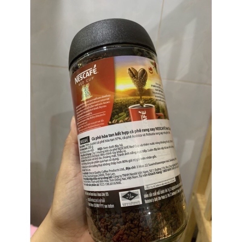 NESCAFE RED CUP-CÀ PHÊ RANG XAY CAO CẤP CỦA NESCAFE NHẬP KHẨU TỪ THÁI LAN