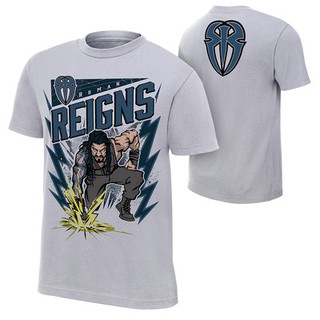 Áo phông WWE Roman Reigns xám