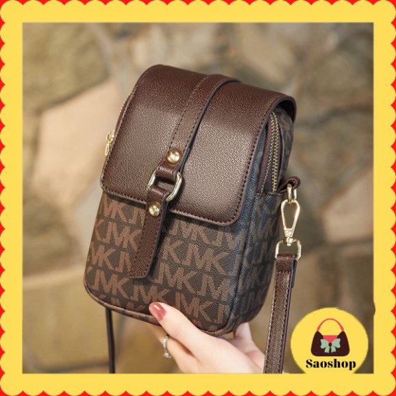 ` Túi xách đeo Chéo MK Chất Da Pu Cao Cấp Có 2 NGăn kéo khóa - Saoshop WINDY.COM
