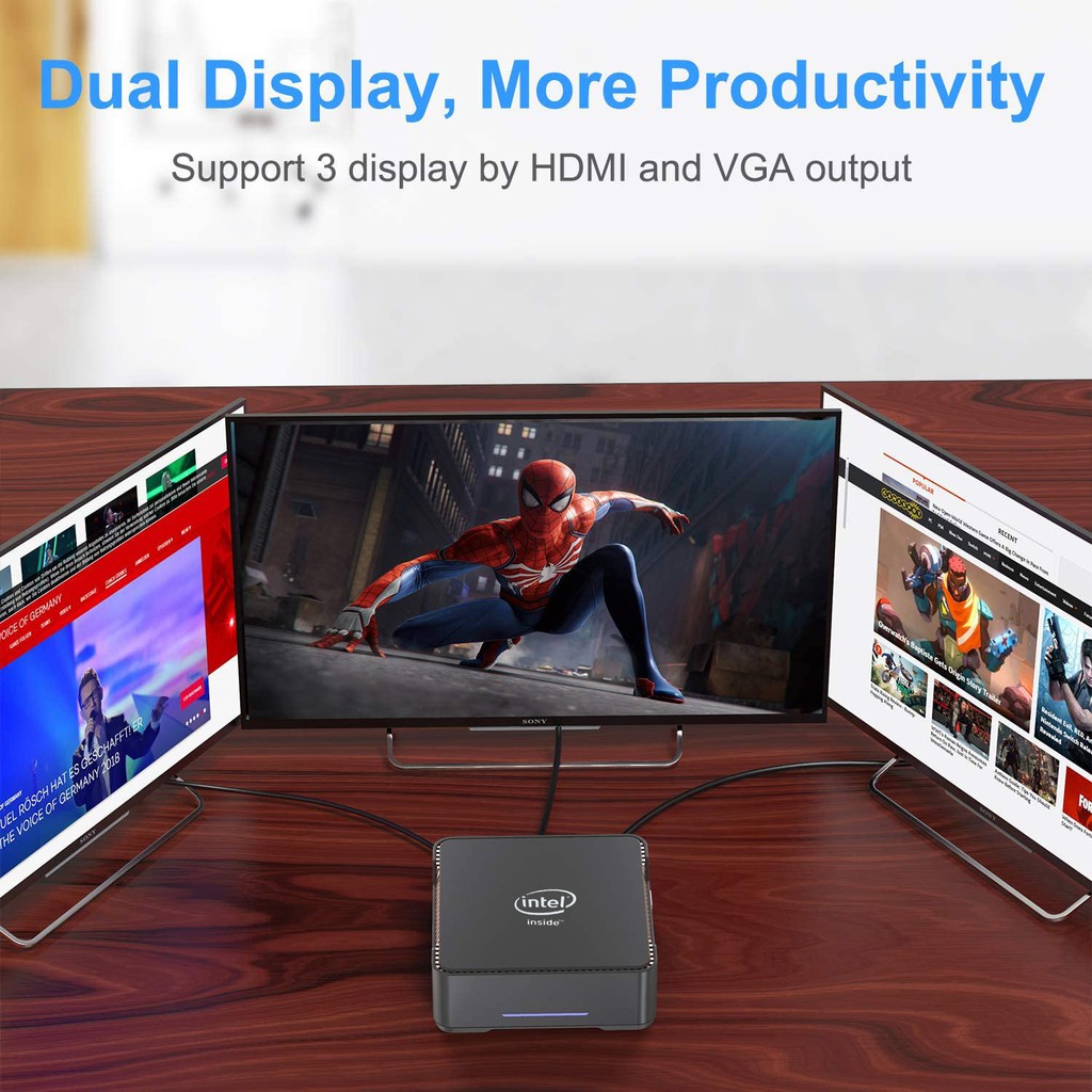 Máy tính nhỏ gọn hiệu năng cao PC Mini GK3V | BigBuy360 - bigbuy360.vn