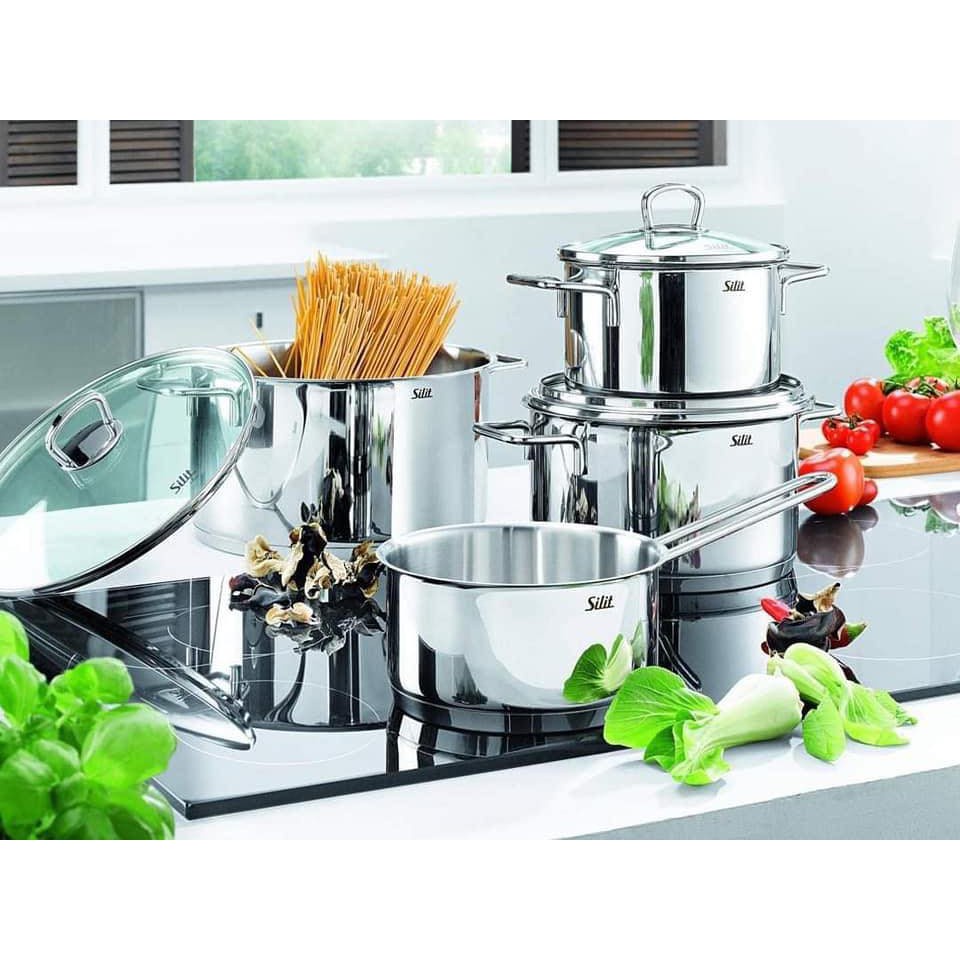 Bộ nồi Silit Alicante 10 món - Bộ nồi chảo chính hãng nhập Đức
