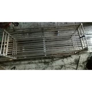 Kệ treo 2 tầng kt:30*90*30 inox cao cấp