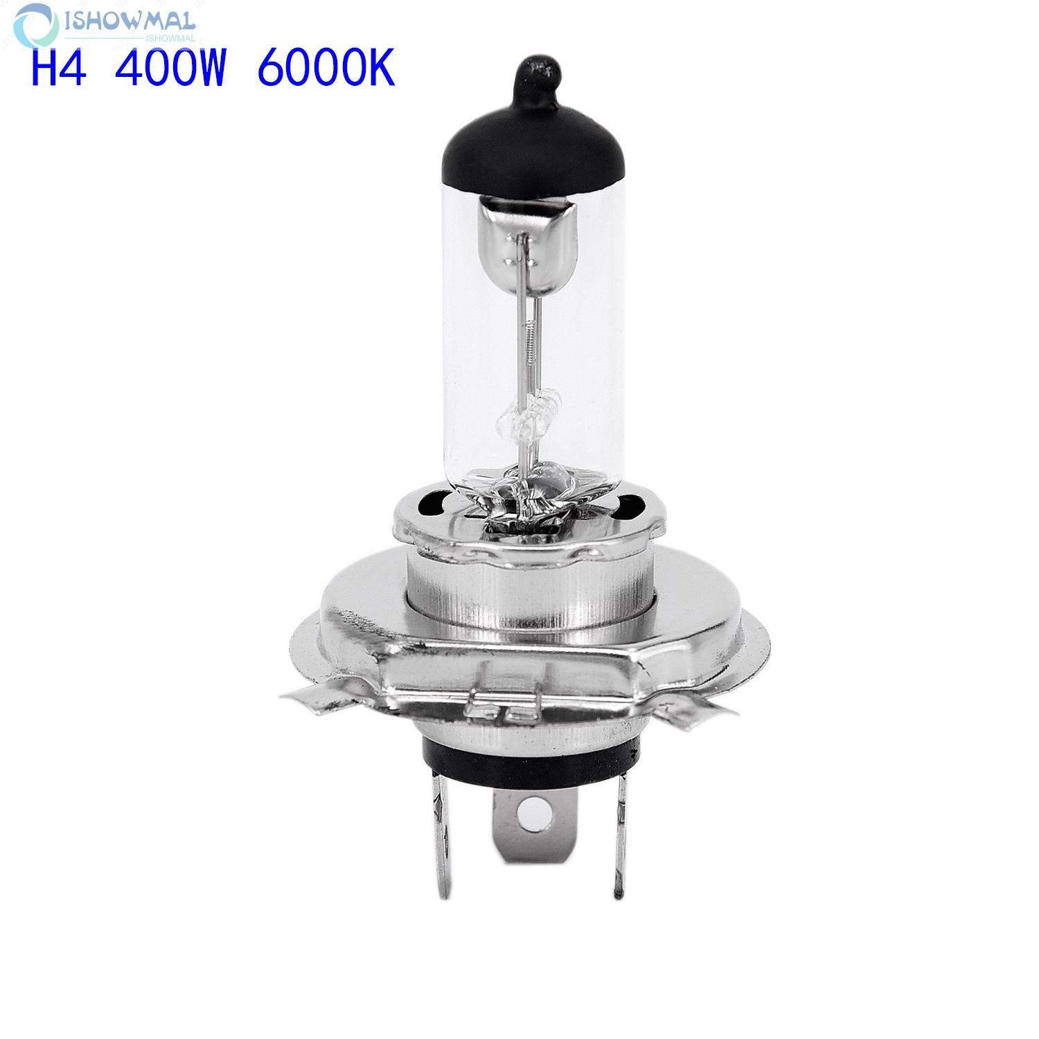 DC Bóng Đèn Halogen H4 4300k Dc 12v Siêu Sáng Chống Nước Cho Xe Hơi