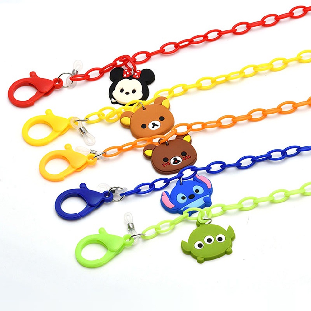Dây Đeo Kính Chống Thất Lạc Họa Tiết Hoạt Hình Dễ Thương Dành Cho Học Sinh