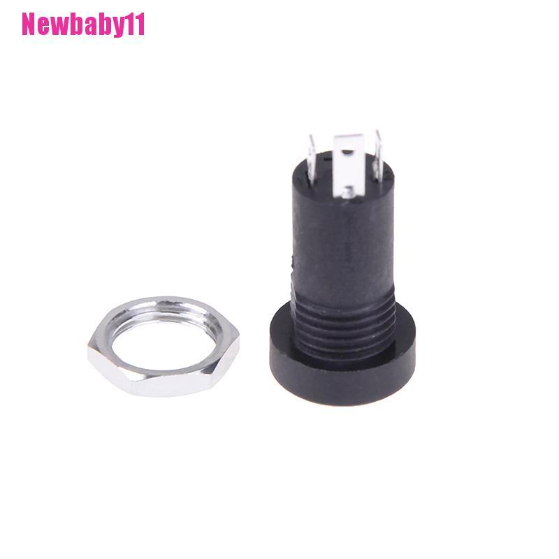 Bộ 2 Đầu Cắm Âm Thanh 3.5MM 3 Cực Màu Đen Chất Lượng Cao