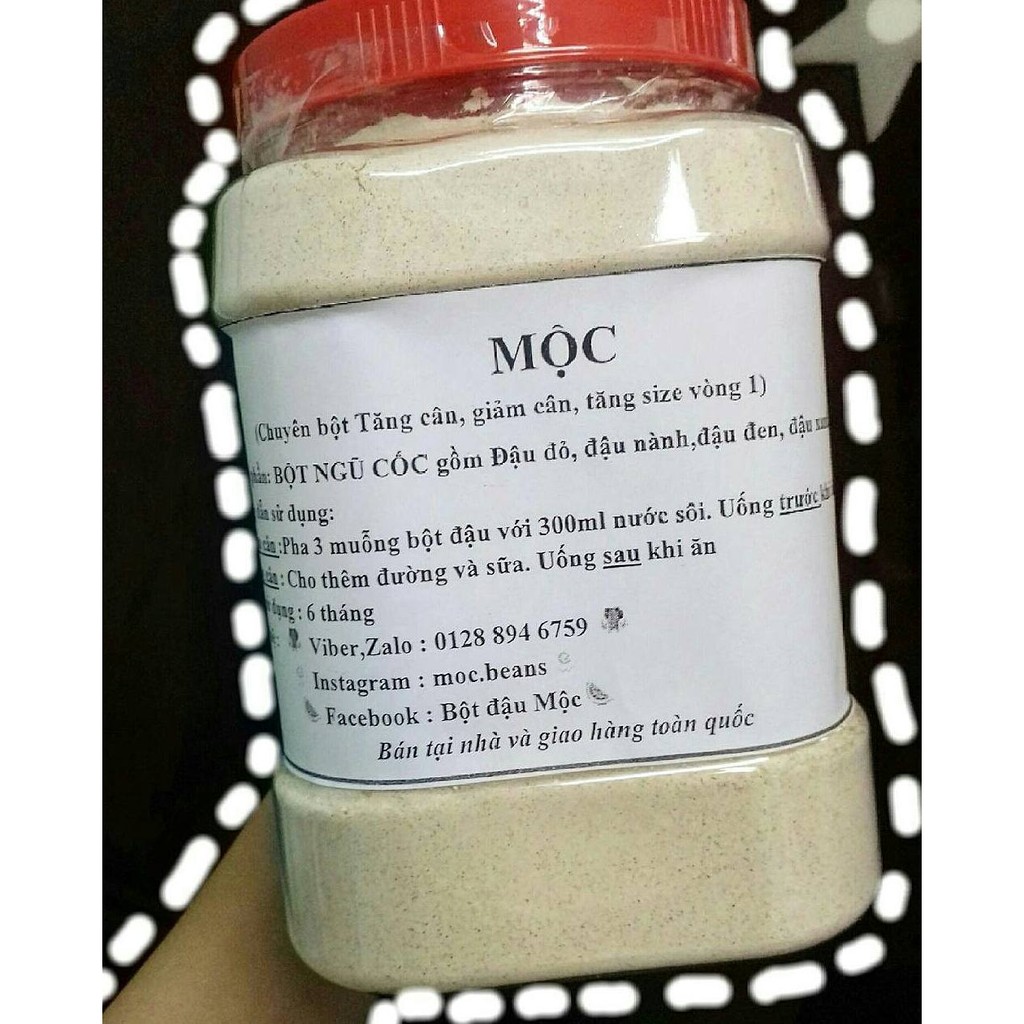 900GR BỘT NGŨ CỐC dinh dưỡng HOẶC GẠO LỨT NHÀ LÀM