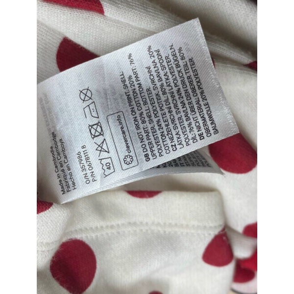 Váy nỉ, nhung HM bé gái xuất xịn