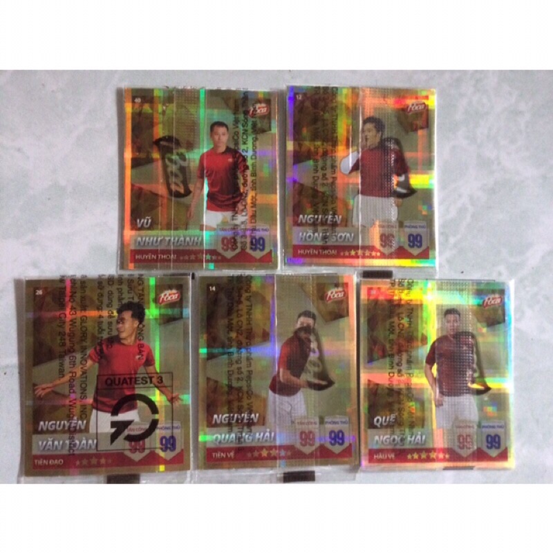 Trọn bộ 40 thẻ poca đường đến chiến thắng