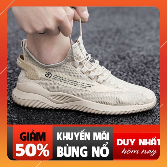 [SIÊU SALE] Giày thể thao nam G49 vải thoáng khí, đế êm đi siêu bền, siêu nhẹ Thời Trang LAGADO