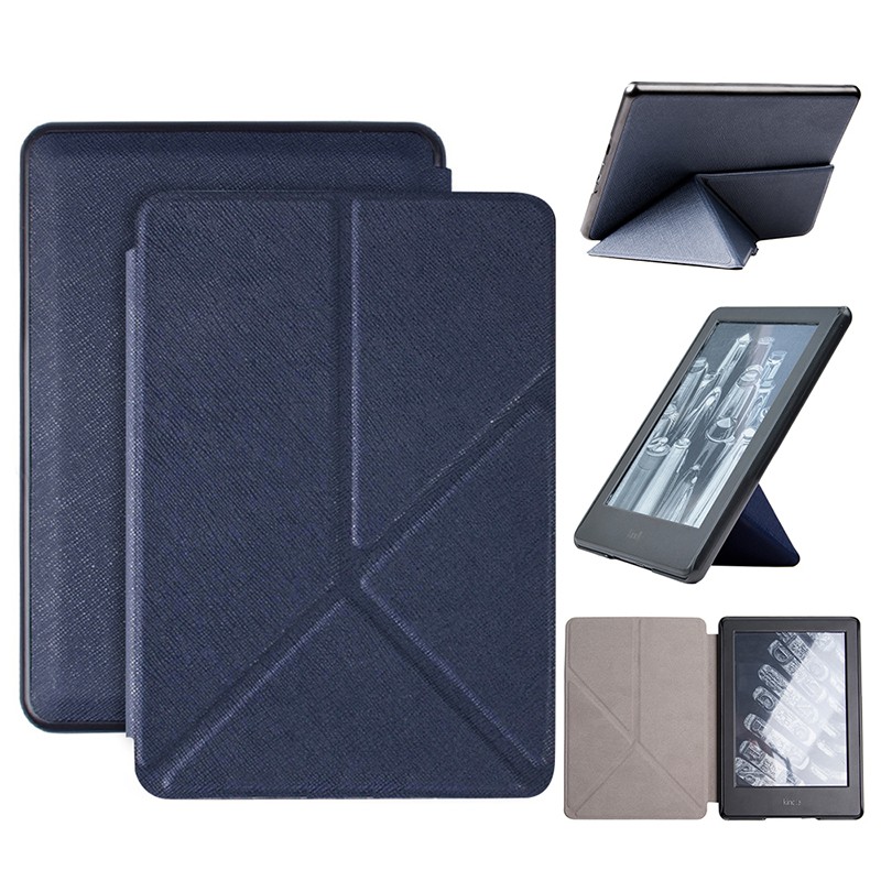 Cover máy đọc sách Kindle Paperwhite dạng gấp Origami dựng lên được