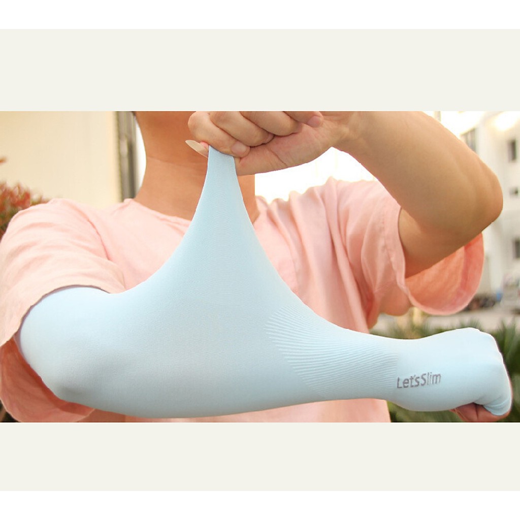 Găng Tay Bao Tay Ống Chống Nắng Cao Cấp Unisex - Hồng Phấn
