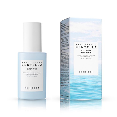 ( 50ml )Serum rau má Skin1004 Madagascar Centella Hyalu- cia Blue Hàn Quốc 50ml