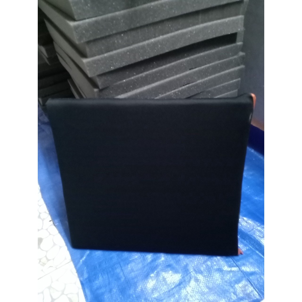 Nệm bệt, ngồi bệt màu ĐEN kích thước 40x40 dày 3cm sang sạch đẹp có kéo khóa tháo giặt được.....