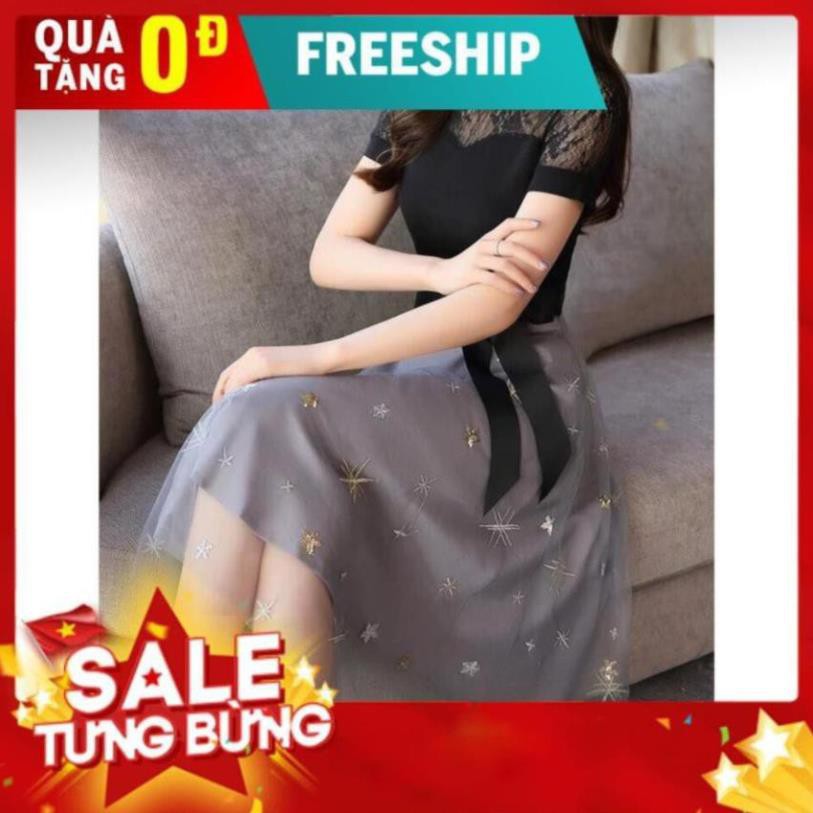 [ MẪU CỰC CHẠY] ĐẦM XÒE CAO CẤP PHỐI LƯỚI ĐỦ MÀU CỰC DỄ THƯƠNG ĐỦ SIZE- 404