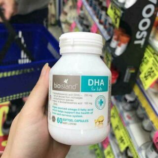 Viên uống DHA Bioisland cho bé