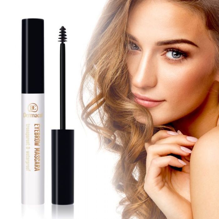 Chuốt lông mày trong suốt và không thấm nước Dermacol Eyebrow Mascara 5ml