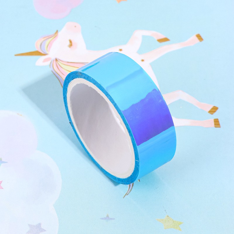 Băng Keo Dán Đa Sắc Ánh Kim (Inbox màu) - Washi Tape