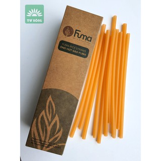 Ống hút gạo Sa Đéc cho các loại thức uống lỏng như cafe, trà, nước ép
