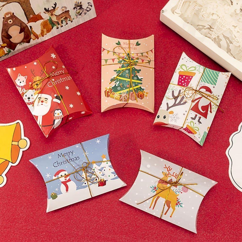 10 Hộp Quà Giáng Sinh Dễ Thương Cho Bạn Bè, Bánh Quy, Quà Tặng Giáng Sinh