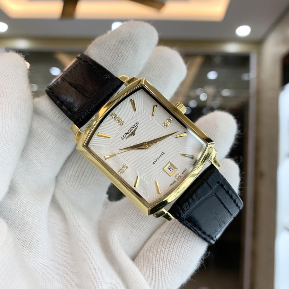 Đồng Hồ Nam LongineS Sapphire LG025A Chống Xước, Chống Nước TUYỆT ĐỐI