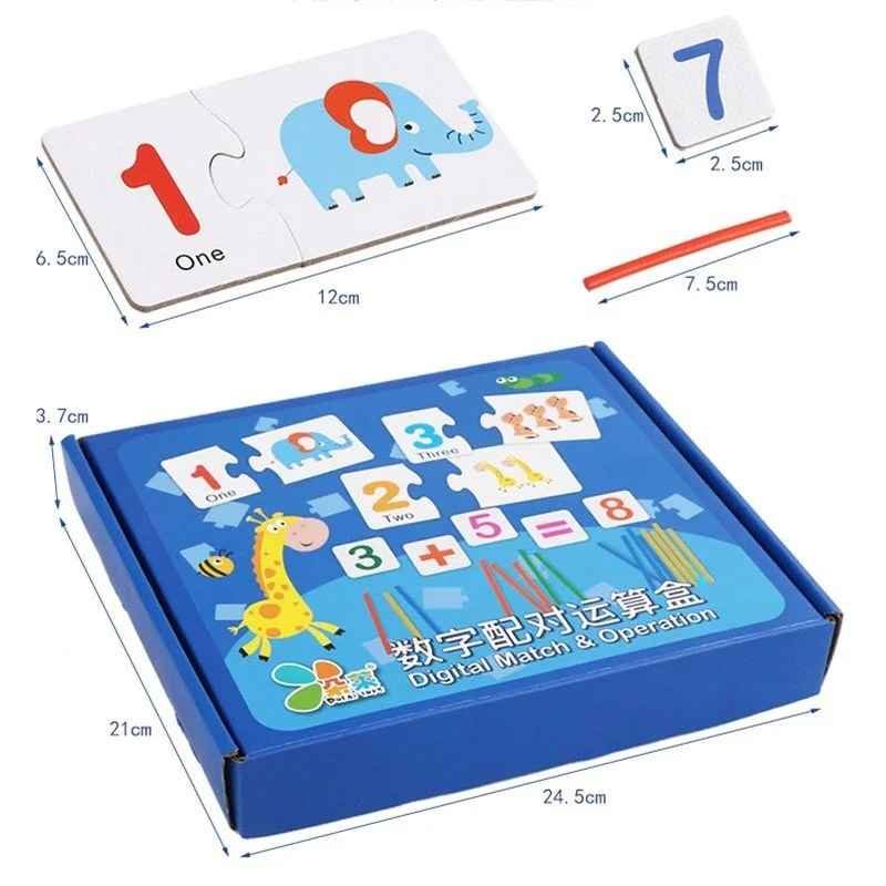 Bộ học toán kèm que tính giúp bé học tập thật thú vị