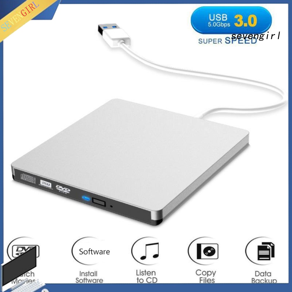 Đầu Đọc Đĩa Dvd-Rom Cd-Rw Dvd-Rw Dvd-Rw Kết Nối Usb 3.0 Cho Laptop Pc | BigBuy360 - bigbuy360.vn