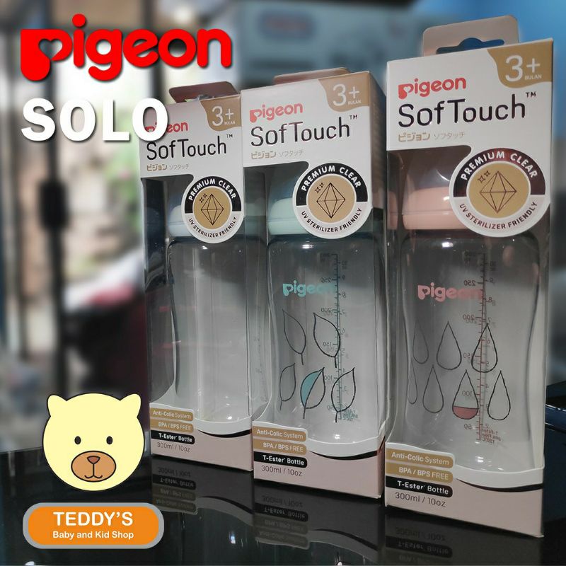 Bình Sữa Pigeon Cổ Rộng 300ml 3m Cao Cấp