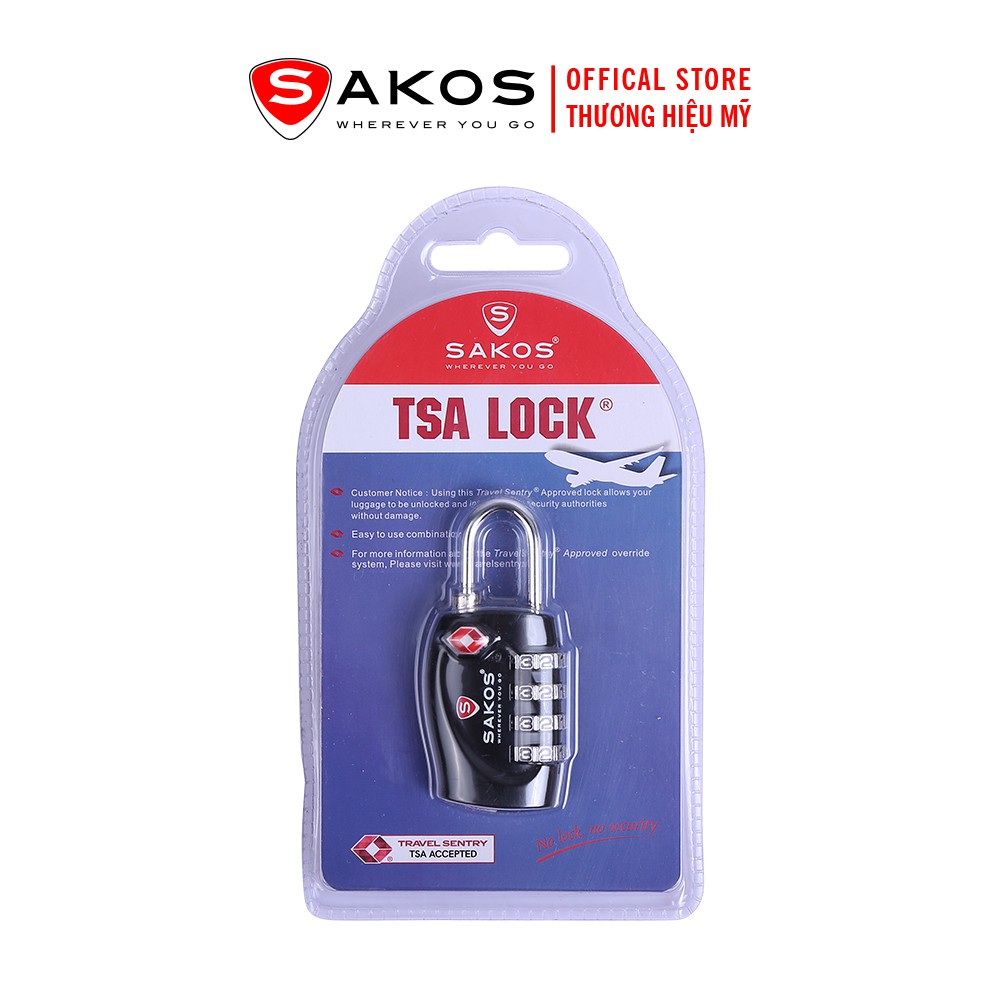 Ổ khóa vali du lịch TSA Sakos YLA008