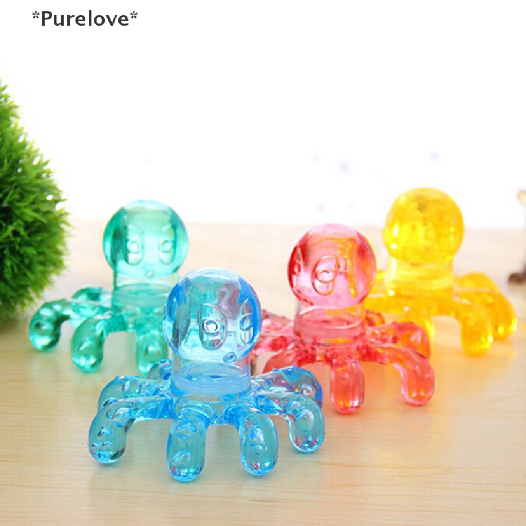 Dụng Cụ Mát Xa Cầm Tay Hình Bạch Tuộc Giúp Giảm Đau Lưng / Cổ Tiện Dụng