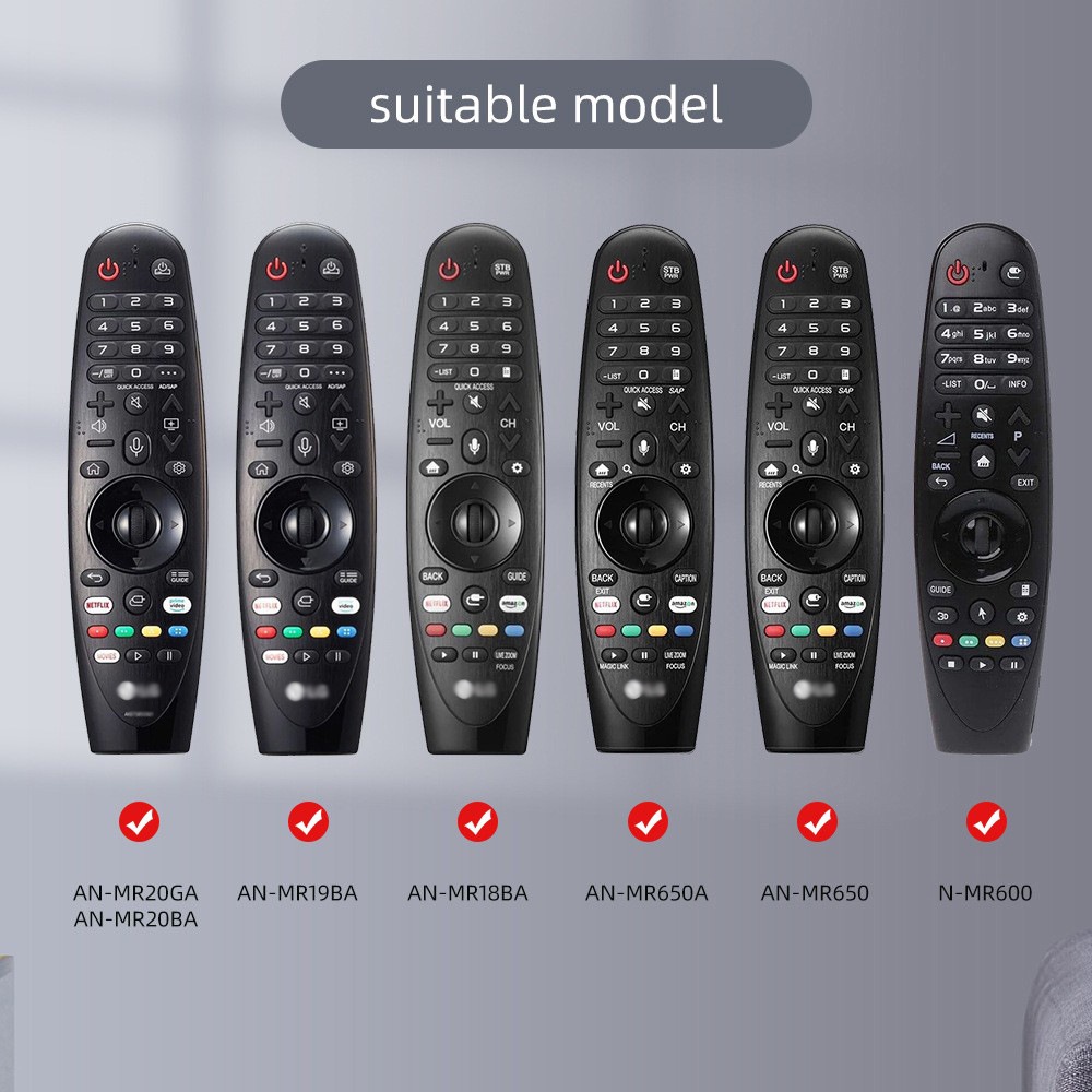 Ốp Dẻo Silicon Bọc Remote TV LG AN-MR600/ MR650/ MR18/ MR19/ MR20