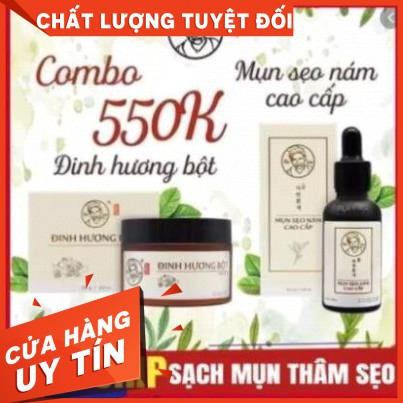 [SaLe]Combo Tái Tạo Cao Cấp Bà Lão và Bột Đinh Hương