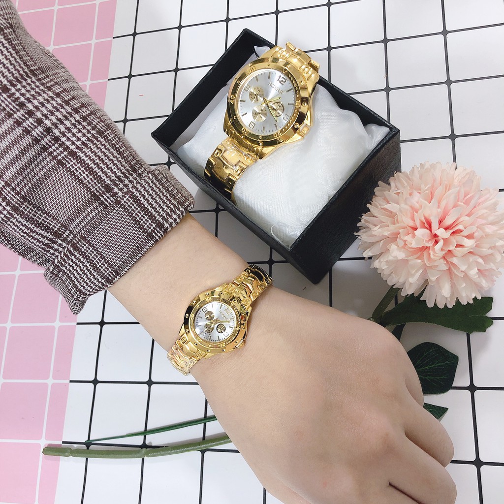 Đồng hồ thời trang nam nữ Rosra ZO55 mặt trắng cực đẹp | BigBuy360 - bigbuy360.vn