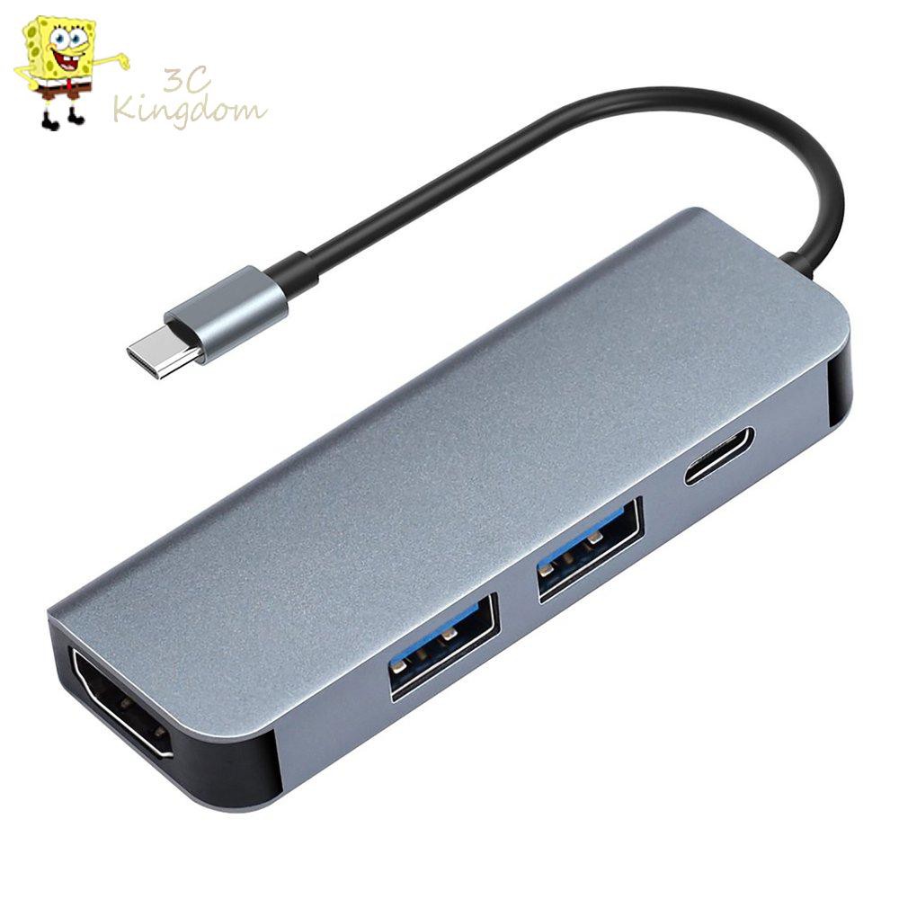 ☆Pro☆ Docking Station 4-in-1 Type-c To USB+HDMI-compatible+TYPE Docking Station