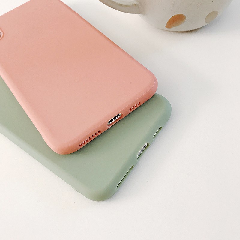 Ốp điện thoại TPU mềm màu macaron cho Vivo 1904 1811 V2022 V2029 V2027 1850 1812 1803 V2026 V2042 V2032 V2023