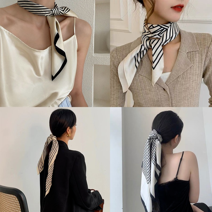 Multi-use scarf 60x60cm