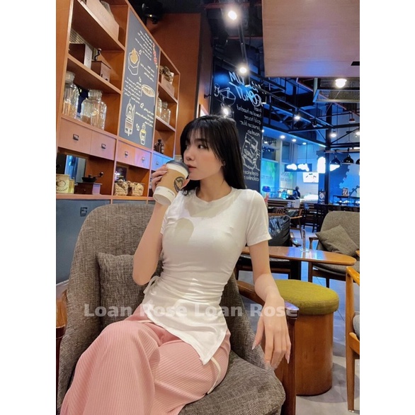 Áo rút dây full màu