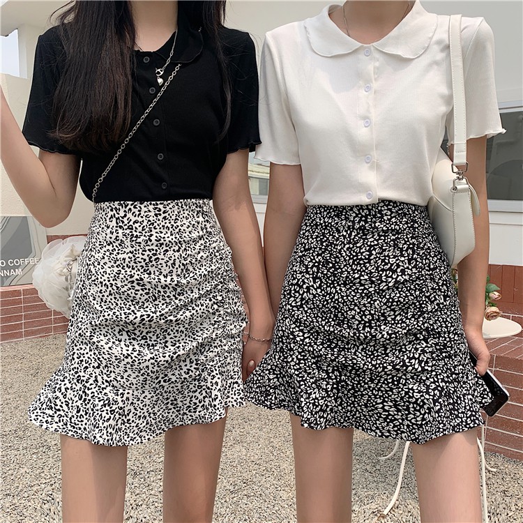 Chân Váy Nữ Lưng Cao Dáng Chữ A Họa Tiết Da Báo Thời Trang | BigBuy360 - bigbuy360.vn