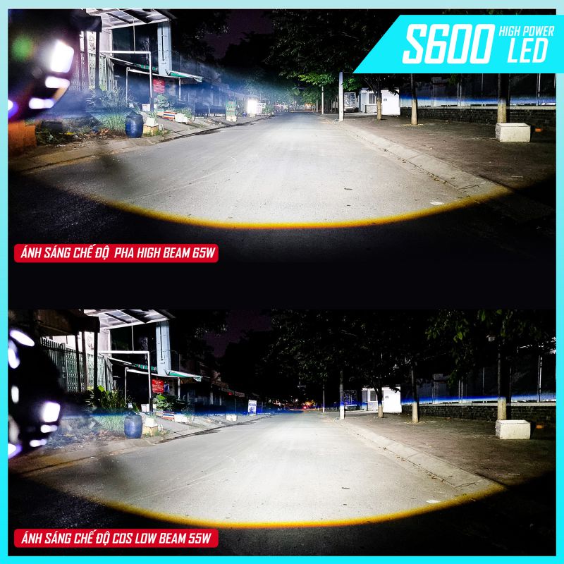 BI LED HIỆU SUẤT CAO KENZO S600 – THIẾT KẾ CHÂN XOÁY