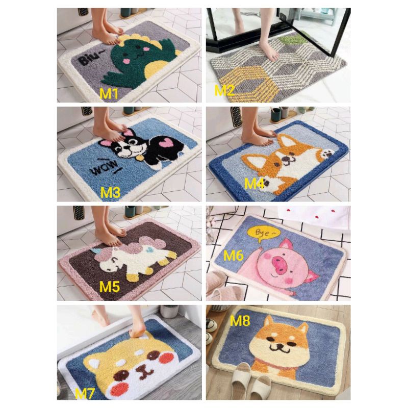 [ GIAO MẪU NGẪU NHIÊN] THẢM CHÂN 3D NEW 2020